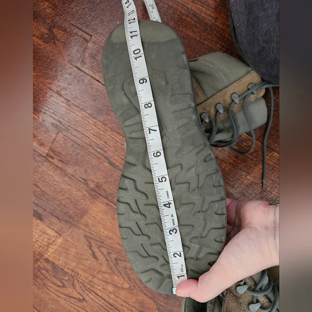 Beleville Khaki Olive Green Combat Tactical Boots‎ Sz 9.5